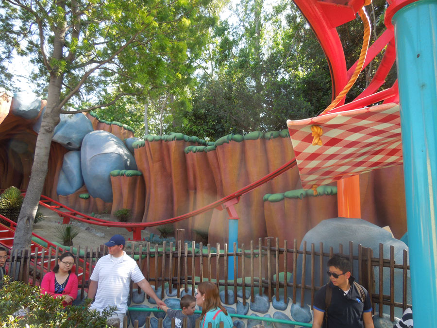 Disneyland Gadget's Go Coaster in Toon Town